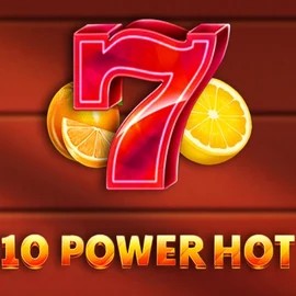 10 Power Hot slot visual from Amusnet Interactive available on realzcasinoo.com
