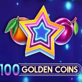 100 Golden Coins slot visual from Amusnet Interactive available on realzcasinoo.com