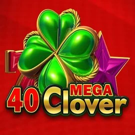 40 Mega Clover by Amusnet Interactive, showcased at realzcasinoo.com – game logo