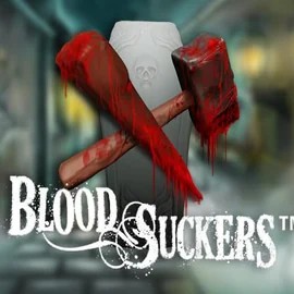 Slots logo of Blood Suckers from NetEnt at Realz Casino