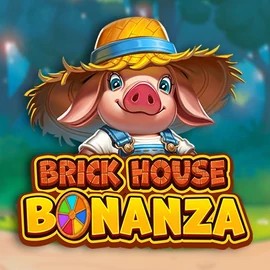 Brick House Bonanza online game logo by Pragmatic Play on realzcasinoo.com