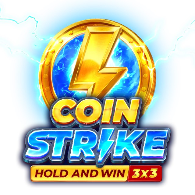 Coin Strike: Hold and Win game by Playson – logo hosted on Realz Casino