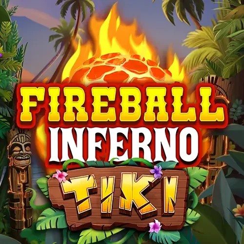 Fireball Inferno Tiki game by NetEnt – logo hosted on Realz Casino