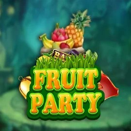 Fruit Party slot logo by Top Trend Gaming at Realz Casino