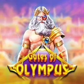 Slots logo of Gates of Olympus from Pragmatic Play at Realz Casino