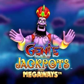 Genie Jackpots Megaways logo – Jackpots by Blueprint Gaming at Realz Casino