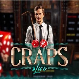 Live Craps slot visual from Evolution available on realzcasinoo.com