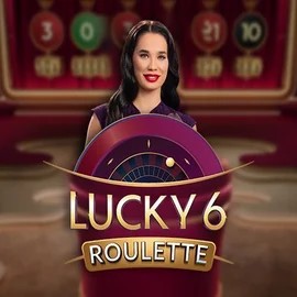 Lucky 6 Roulette logo by Pragmatic Play Realz Casino