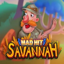Official Slots logo: Mad Hit Savannah by RubyPlay at Realz Casino