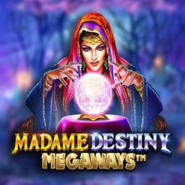 Madame Destiny Megaways casino game by Pragmatic Play – featured logo at Realz Casino