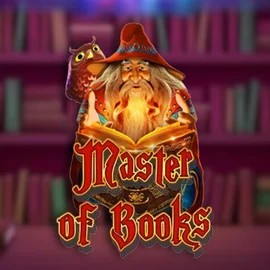Master of Books online game logo by Swintt on realzcasinoo.com