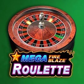 Mega Fire Blaze Roulette slot logo by Playtech at Realz Casino
