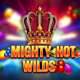 Mighty Hot Wilds logo – Slots by Inspired Gaming at Realz Casino