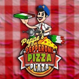 Enjoy Peppe’s Pepperoni Pizza Plaza by Pragmatic Play – logo hosted on realzcasinoo.com
