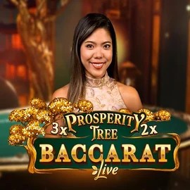 Live Casino logo of Prosperity Tree Baccarat from Evolution at Realz Casino