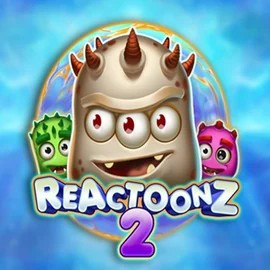 Official Slots logo: Reactoonz 2 by Play'n GO at Realz Casino