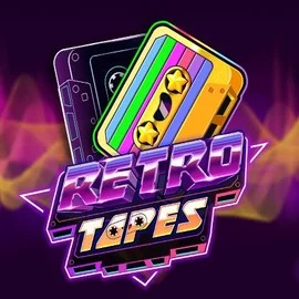 Retro Tapes slot icon by Push Gaming, available at Realz Casino