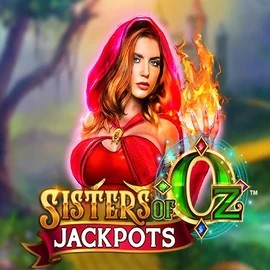 Official Jackpots logo: Sisters Of Oz Jackpots by Triple Edge Studios at Realz Casino
