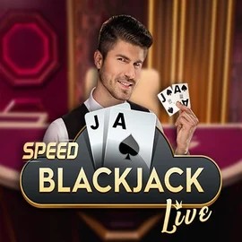 Official Live Casino logo: Speed Blackjack by Pragmatic Play at Realz Casino