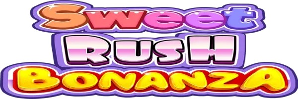 Sweet Rush Bonanza Slot logo by Pragmatic Play at Realz Casino