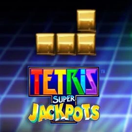 Official Jackpots logo: Tetris Super Jackpots by WMS at Realz Casino